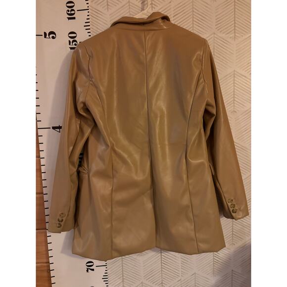 Joie small faux leather blazer - Picture 4 of 4